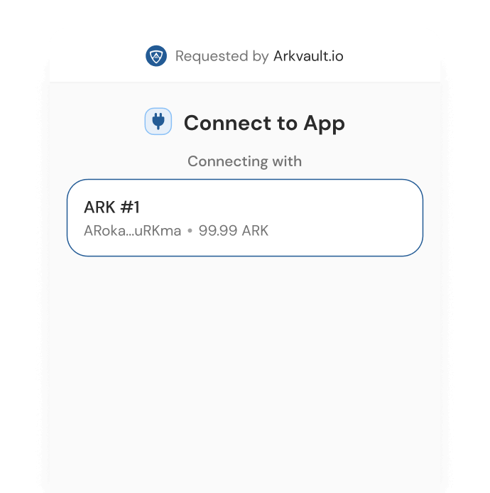 Connect with Apps Screen