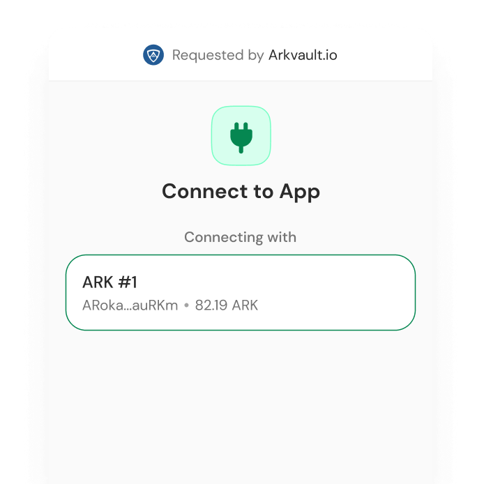 Connect with Apps Screen